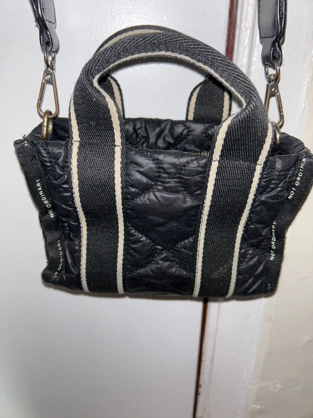 MZ Wallace Micro Sutton Black Quilted Bag image indicator(2)