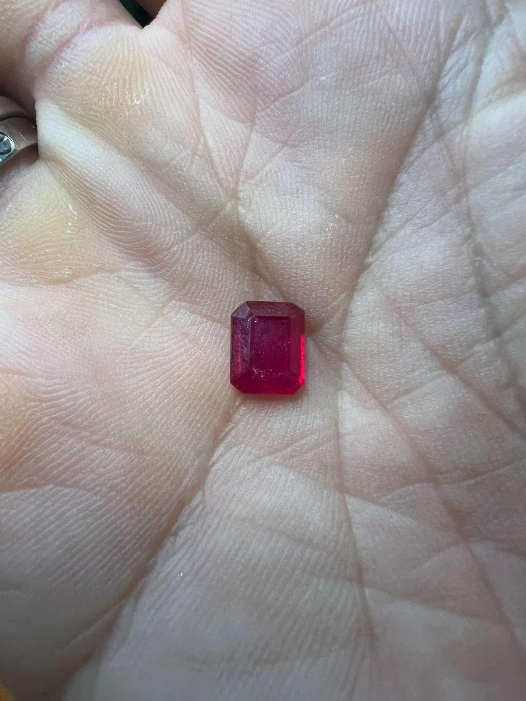 Mozambique Heated Ruby