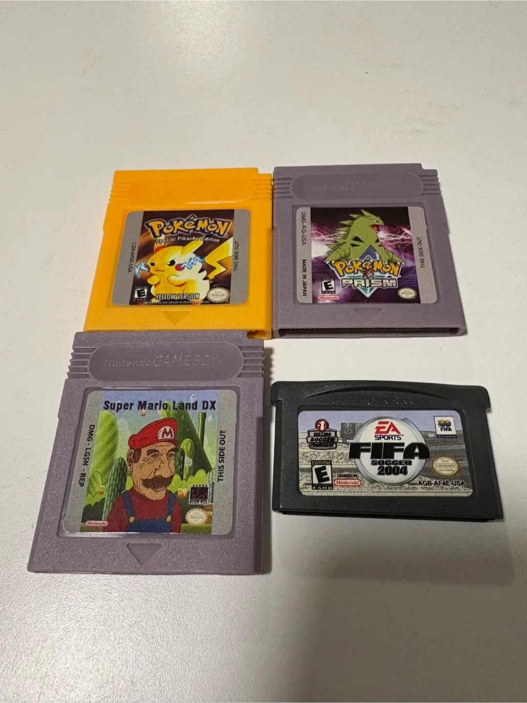 Reproduction Gameboy Games