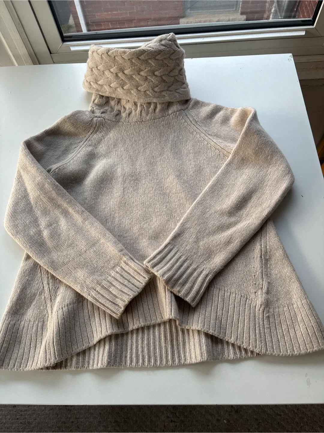 Massimo Dutti Knit Turtleneck Sweater