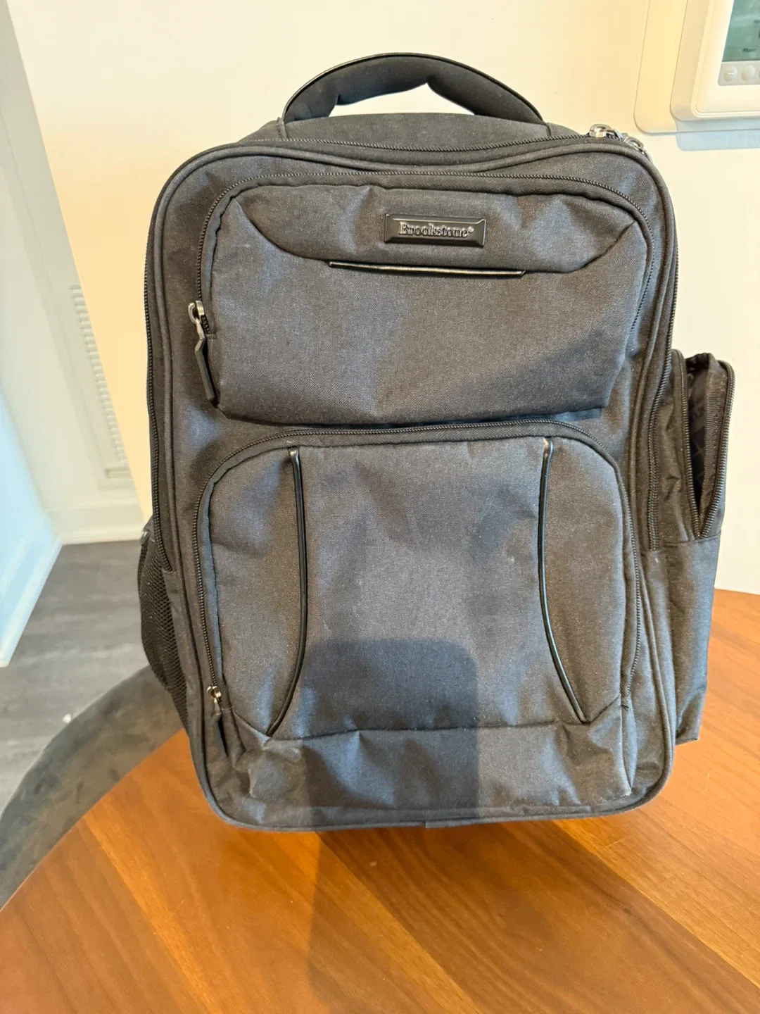 Brookstone Black Backpack