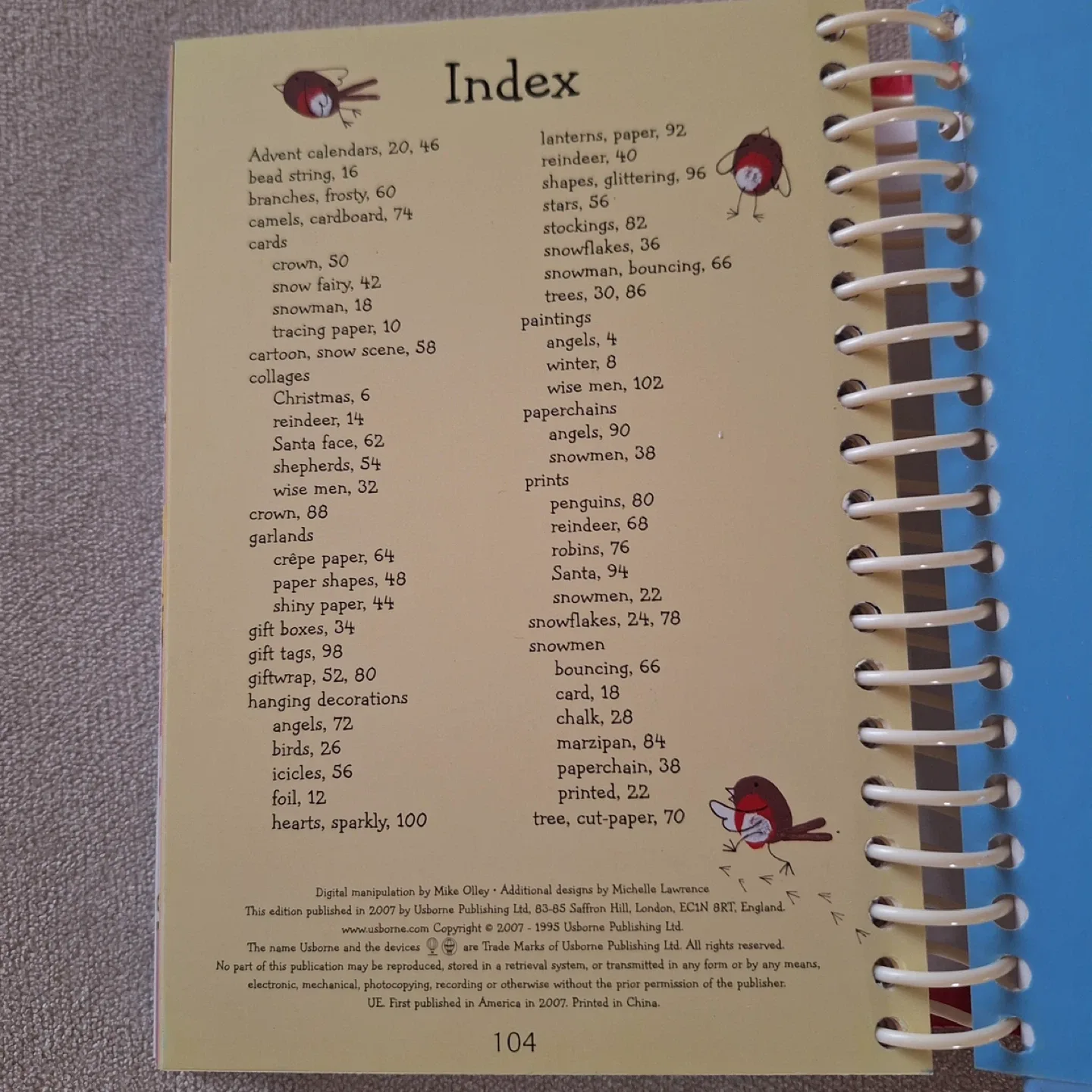 Usborne 50 Christmas Things to Make & Do Book image indicator(6)