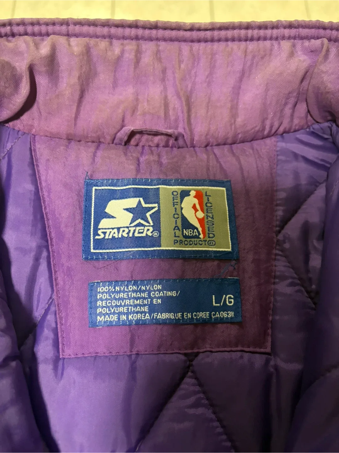 Vintage Toronto Raptors Starter Jacket image indicator(2)