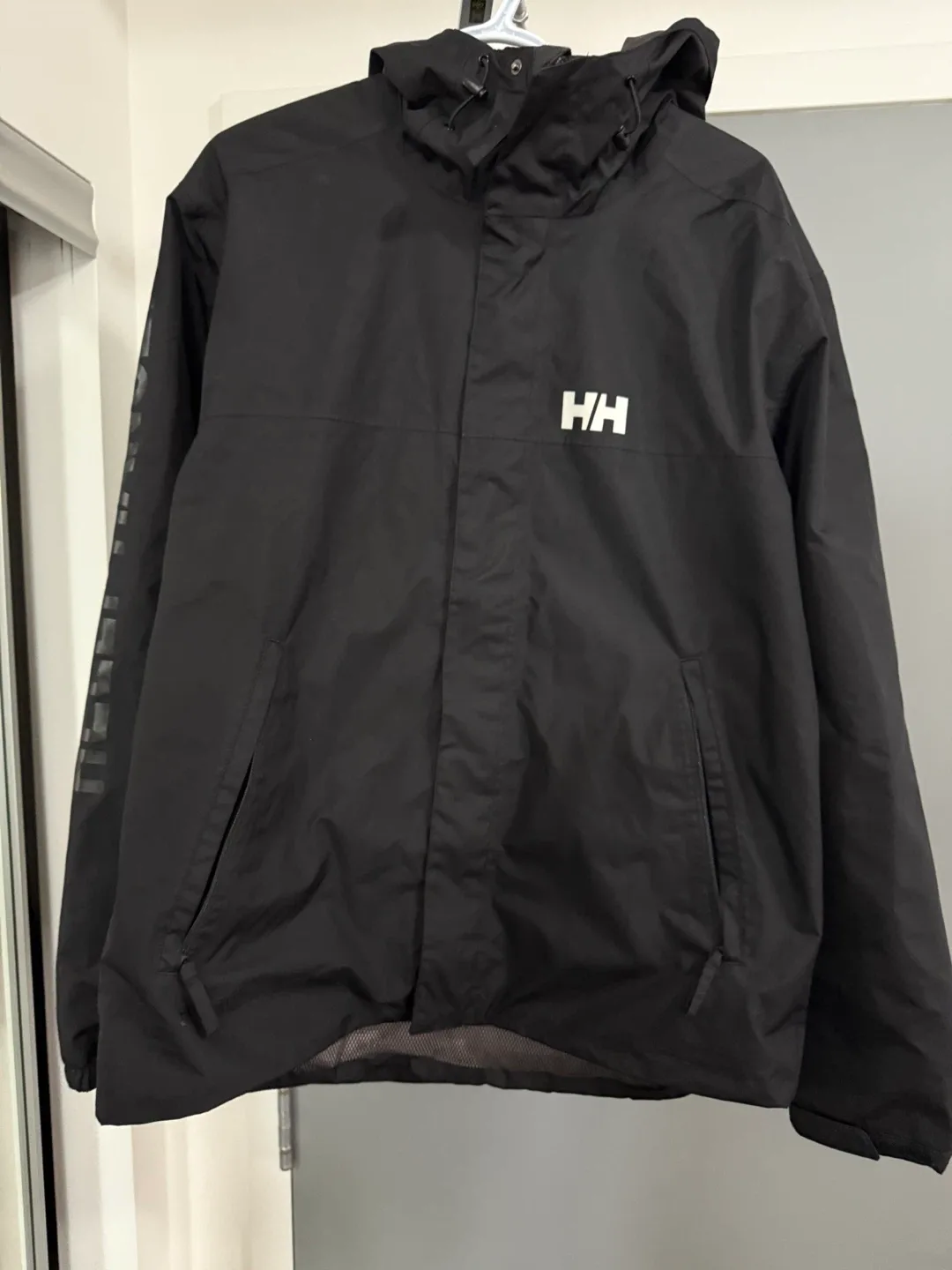 Helly Hansen Men’s Black Rain Jacket