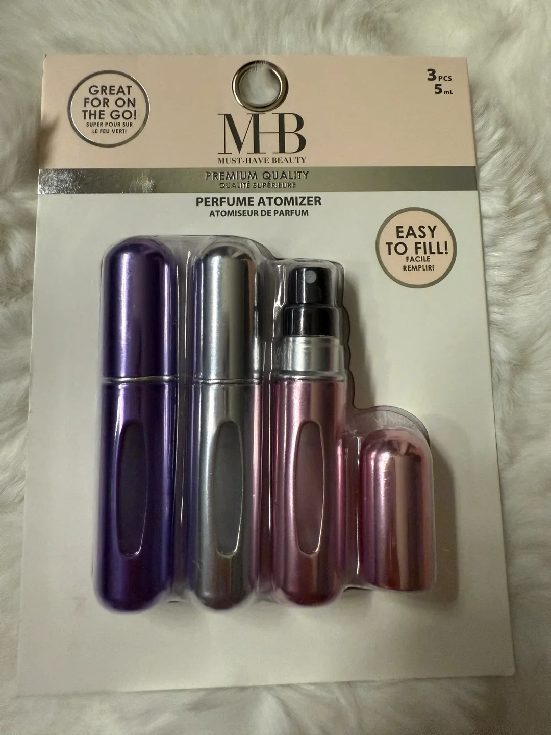 Must-Have Beauty Perfume Atomizer 3pcs/5ml