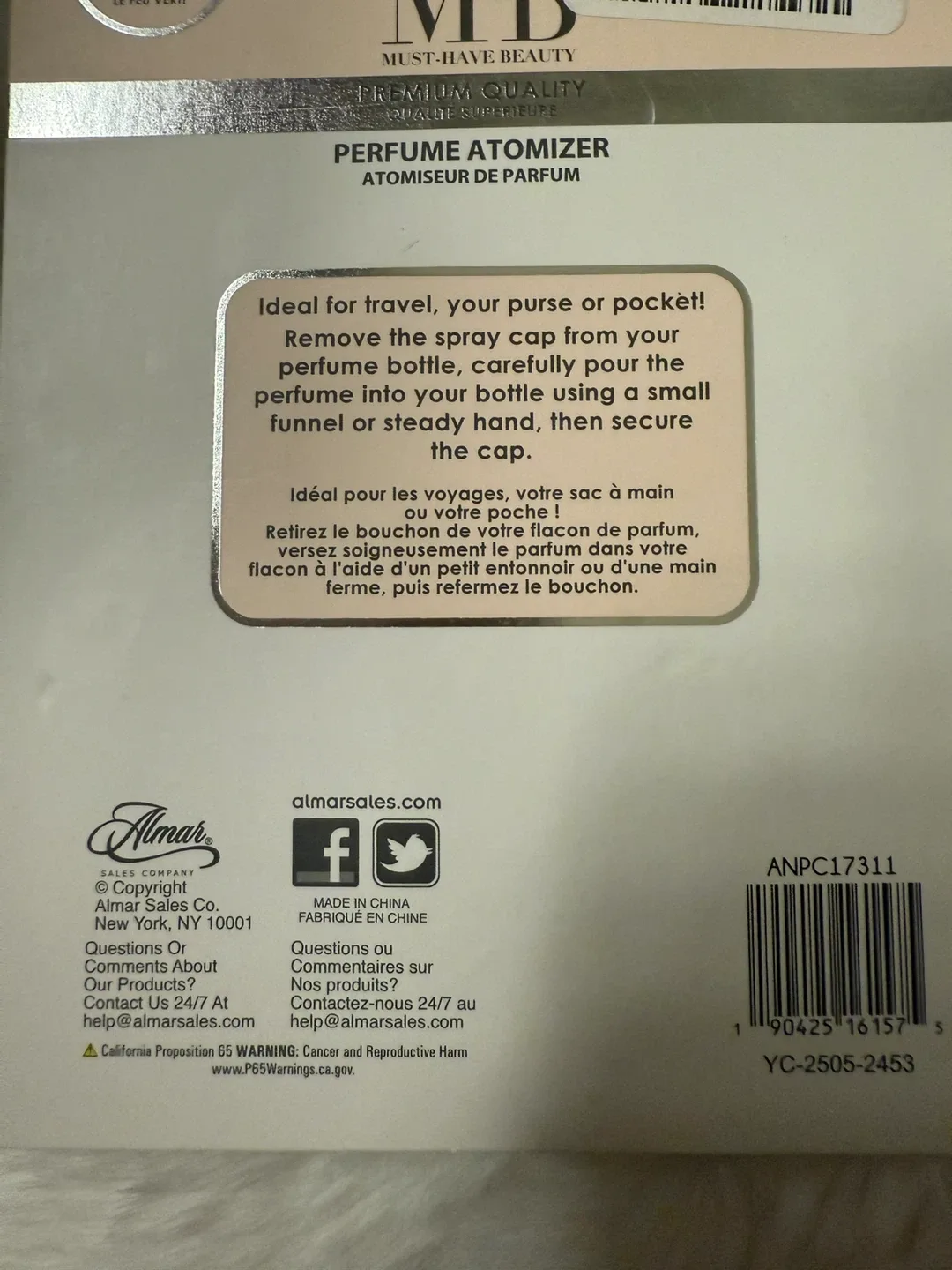 Must-Have Beauty Perfume Atomizer 3pcs/5ml image indicator(2)