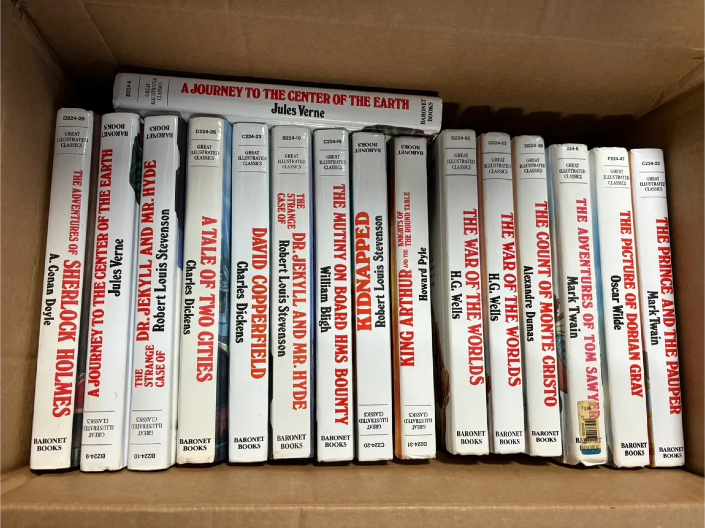 Baronet Books Great Illustrated Classics Collection