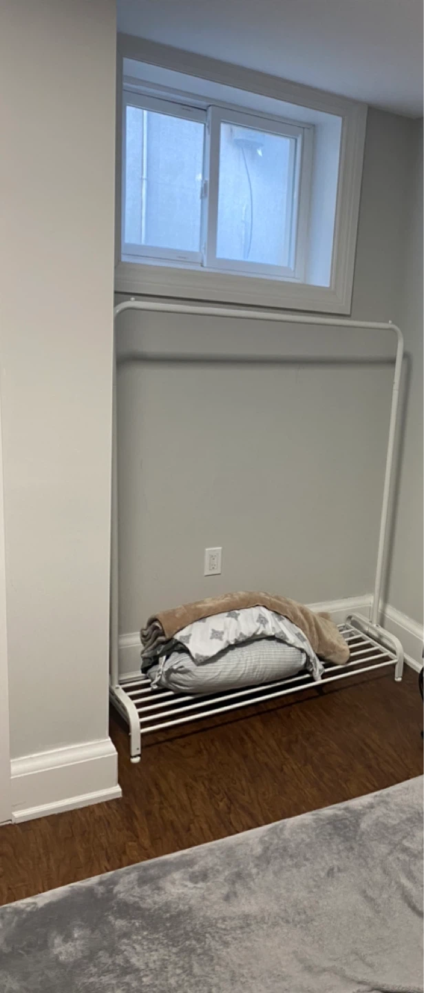 White Clothes Rack