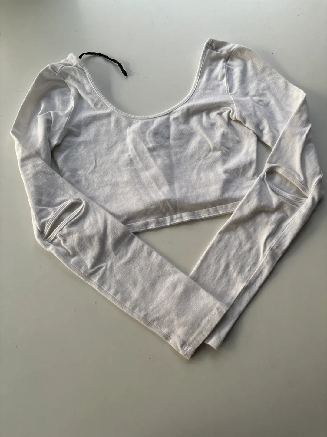 Forever 21 White Long Sleeve Top - Size S