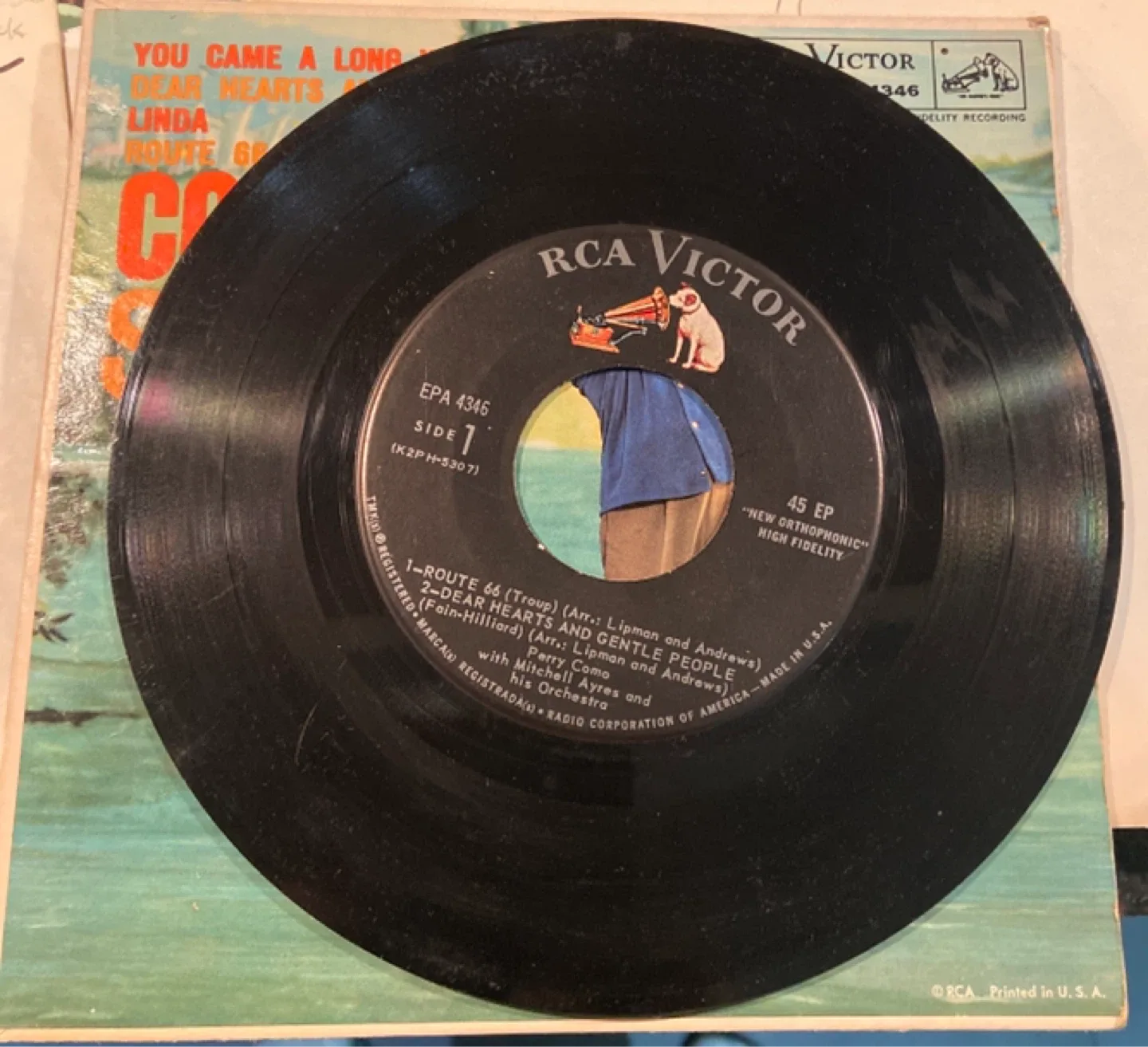 Como Swings Perry Como RCA Victor 45 EP-4346 image indicator(2)