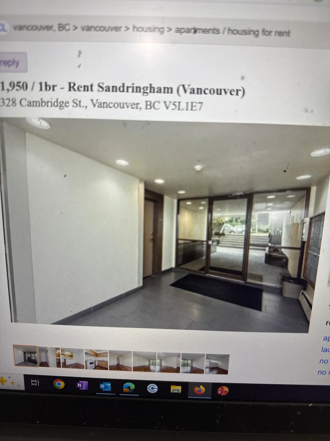 1br - Rent Sandringham (Vancouver)