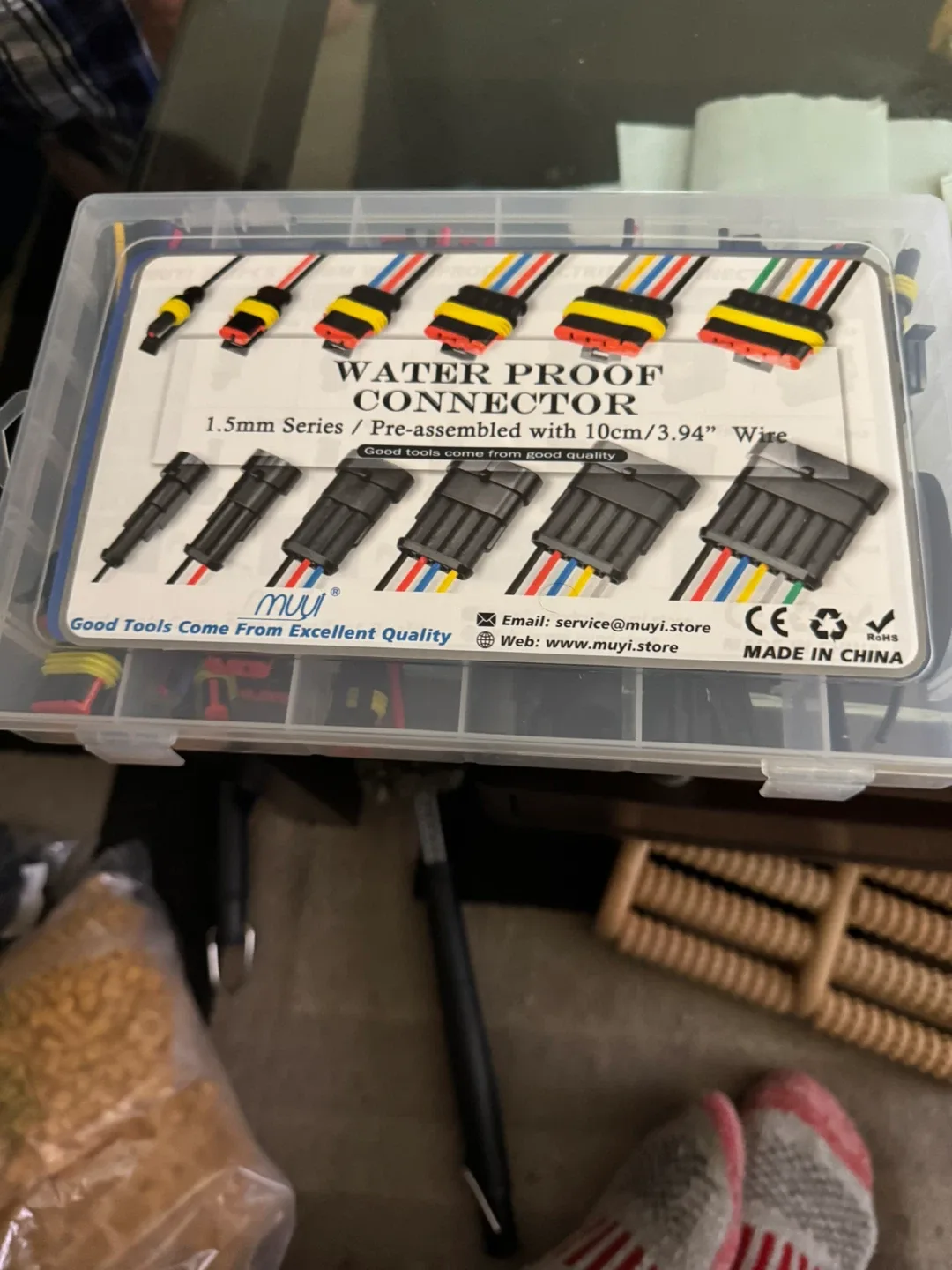 Waterproof Wire Connector Kit - New