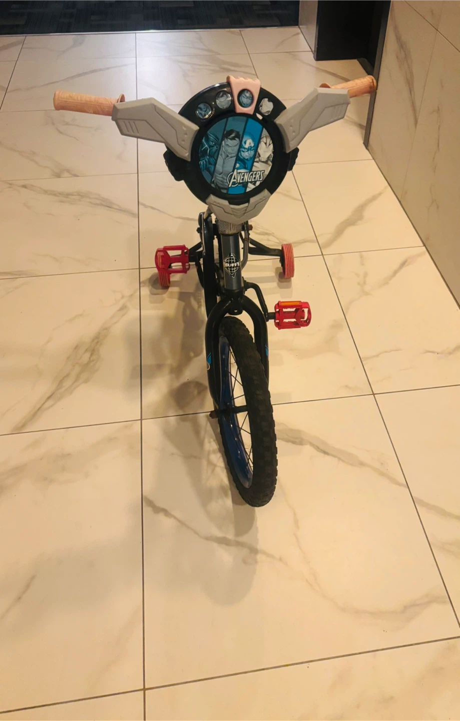 Avengers Kids' Bike with Training Wheels