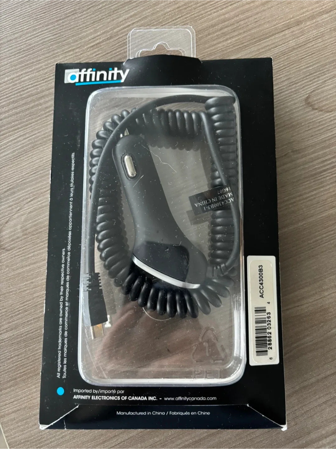 Affinity Car Charger - New in Box!