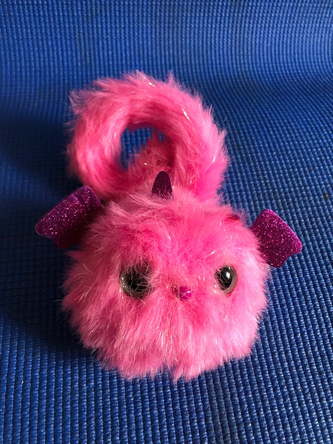 Pink Fuzzy Creature Toy