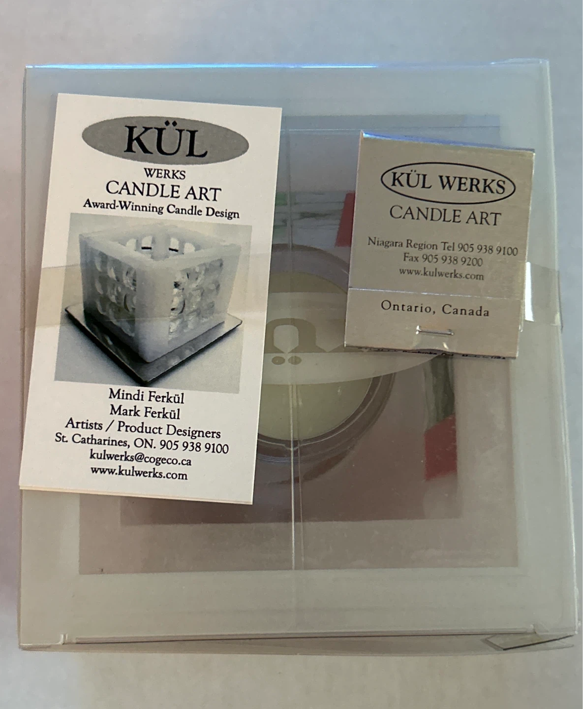 KÜL WERKS Candle Art - Award-Winning Design