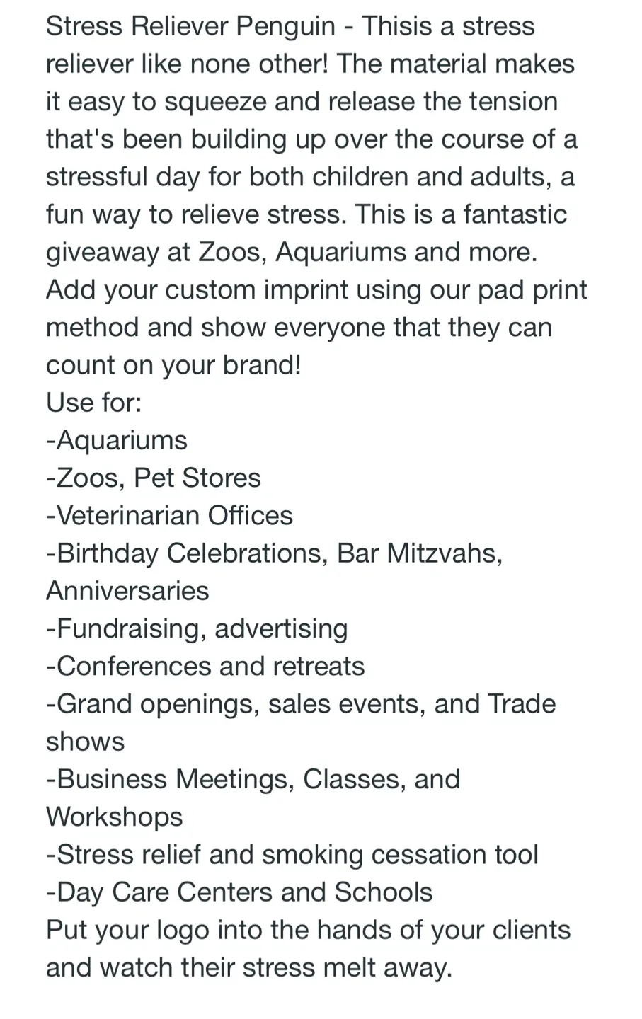 🐧 NEW Stress Reliever Penguins(130)-PLS READ ALL image indicator(4)