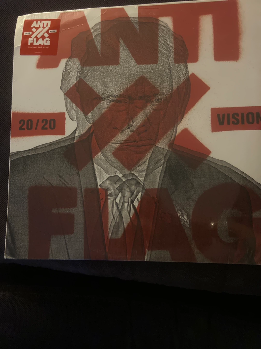 Anti-Flag 20/20 Vision Limited Red Vinyl LP - New