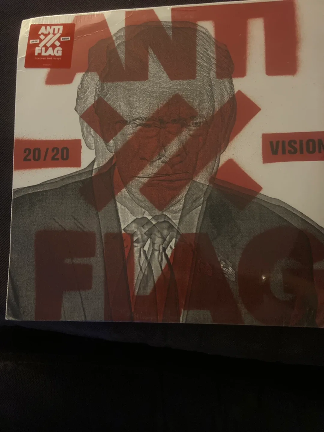 Anti-Flag 20/20 Vision Limited Red Vinyl LP - New