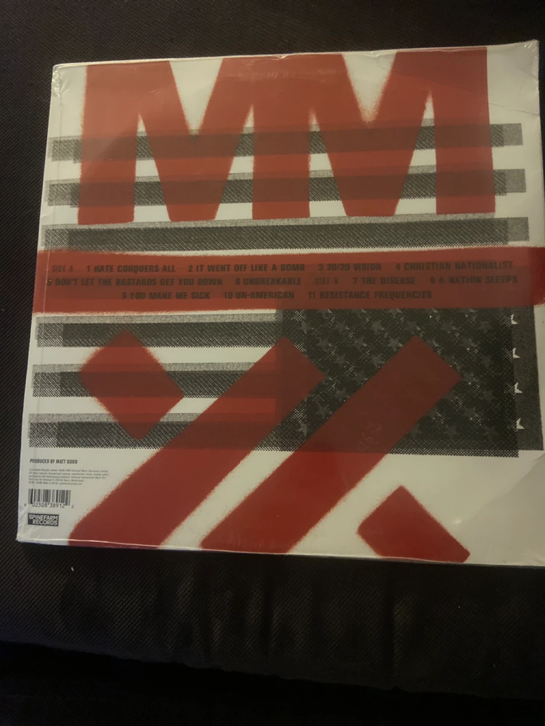 Anti-Flag 20/20 Vision Limited Red Vinyl LP - New - photo 2