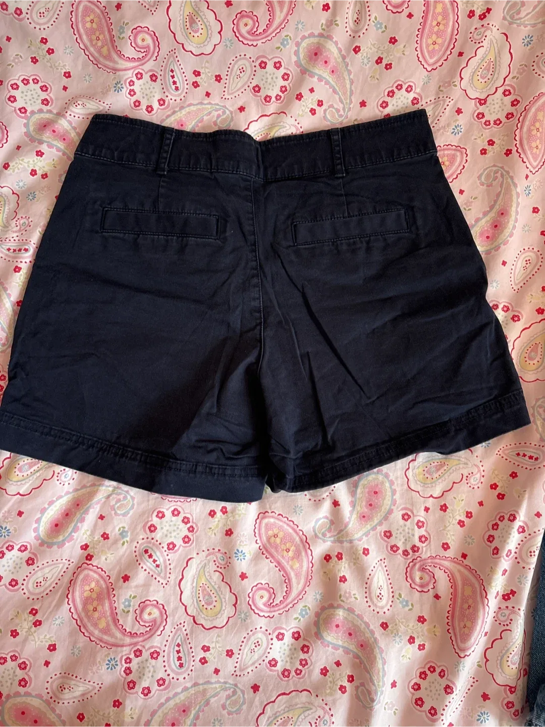 Gap Navy Blue Chino Shorts - Size 6 image indicator(2)