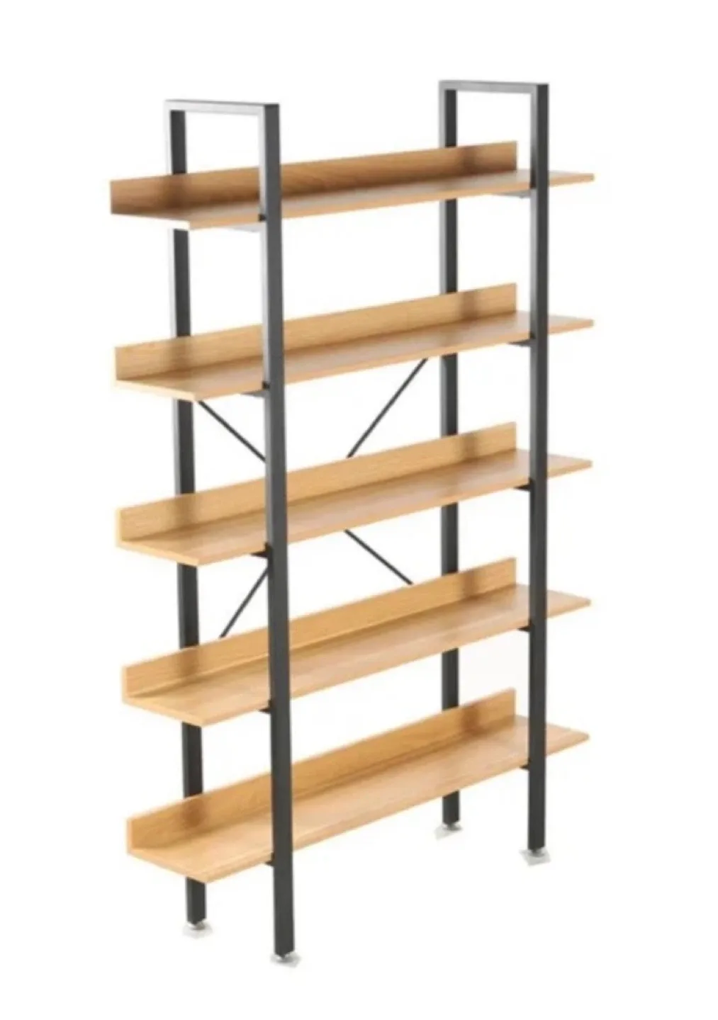 Wood & Steel Shelf - 67" x 47" x 11" image indicator(5)