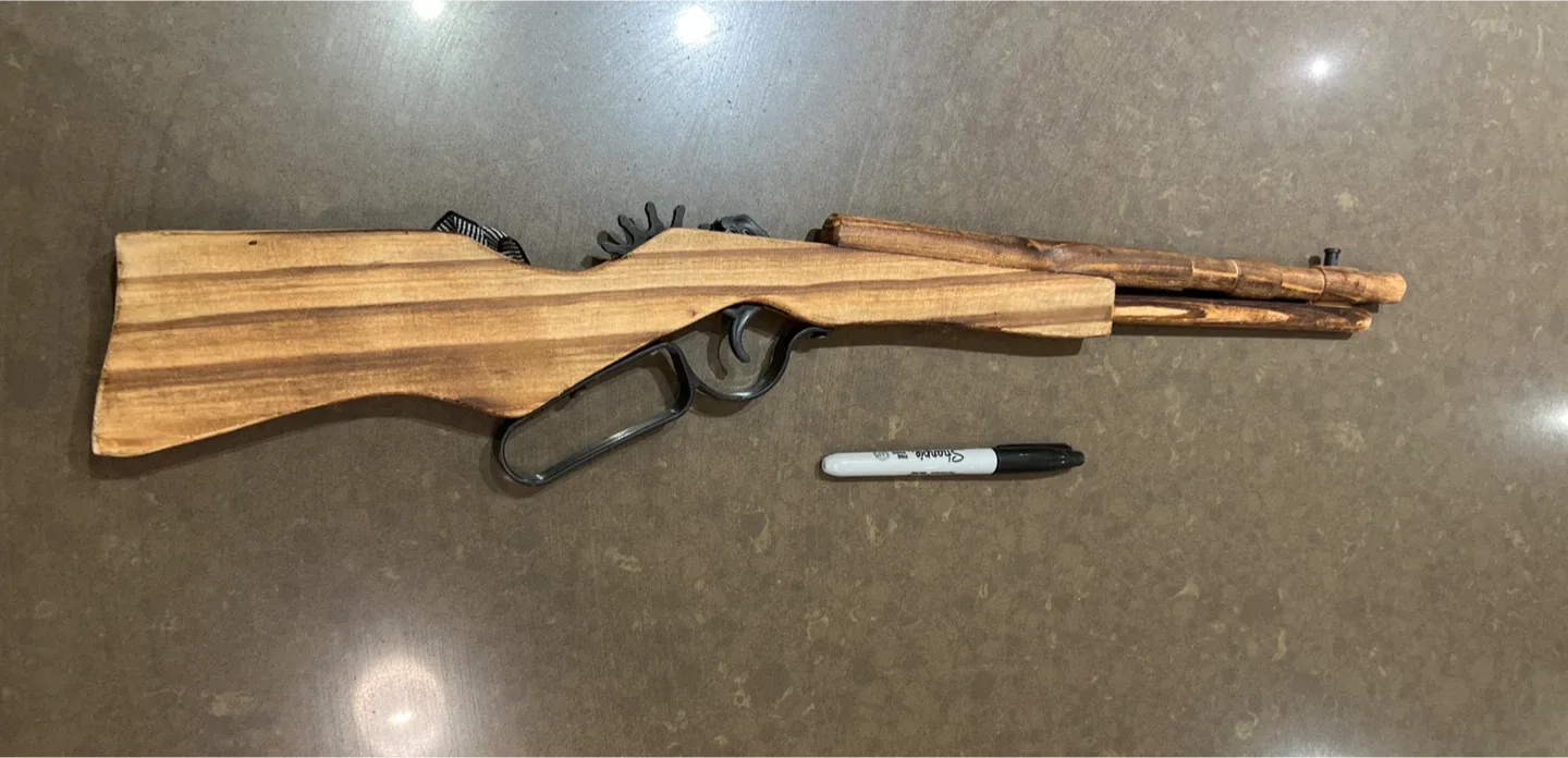 Wooden Toy Rifle