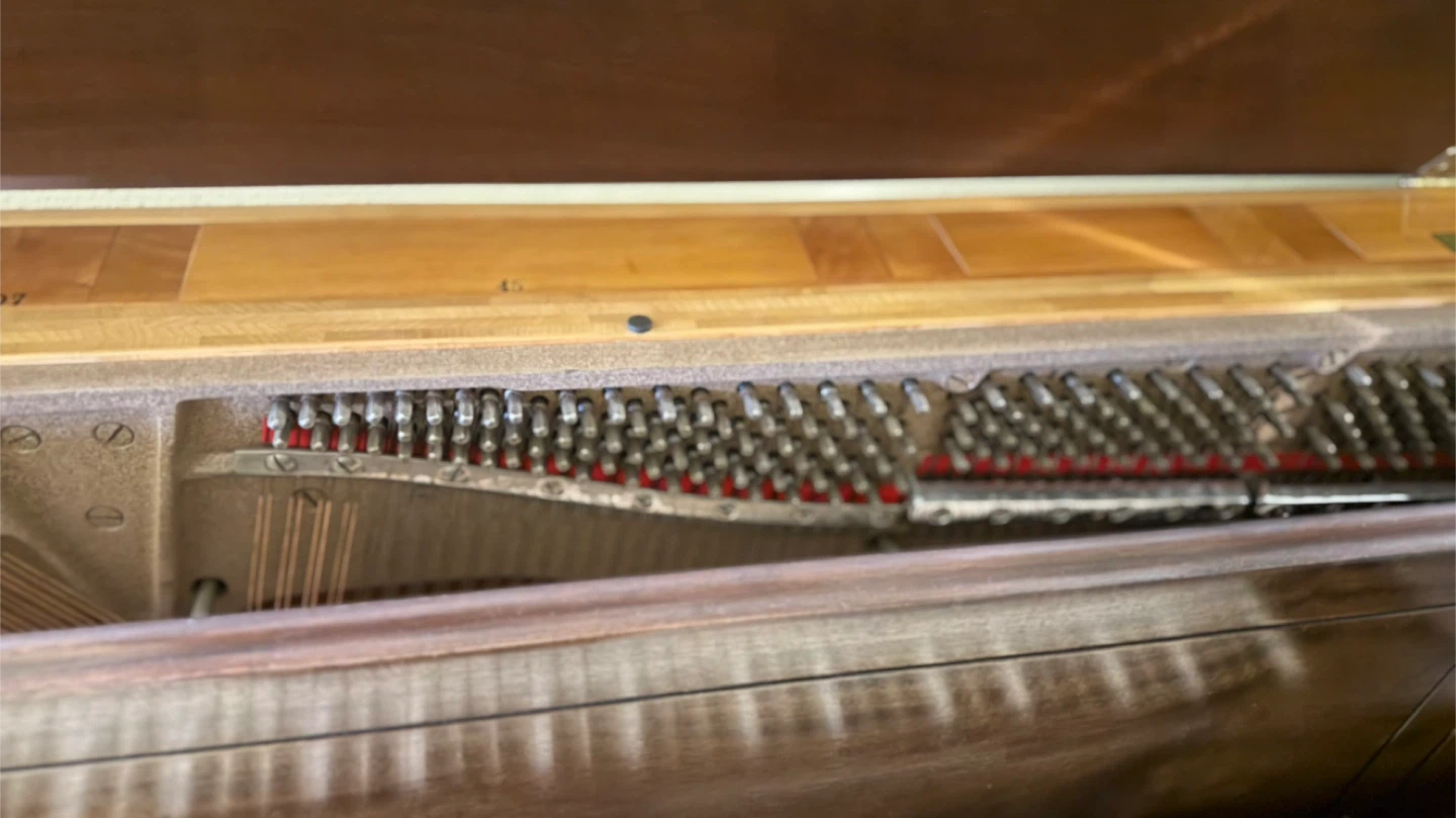 Upright Piano with Bench - photo 3