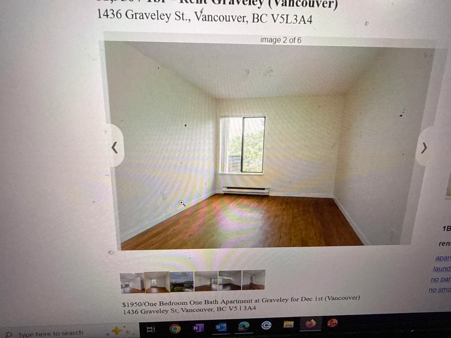 Apartment for rent