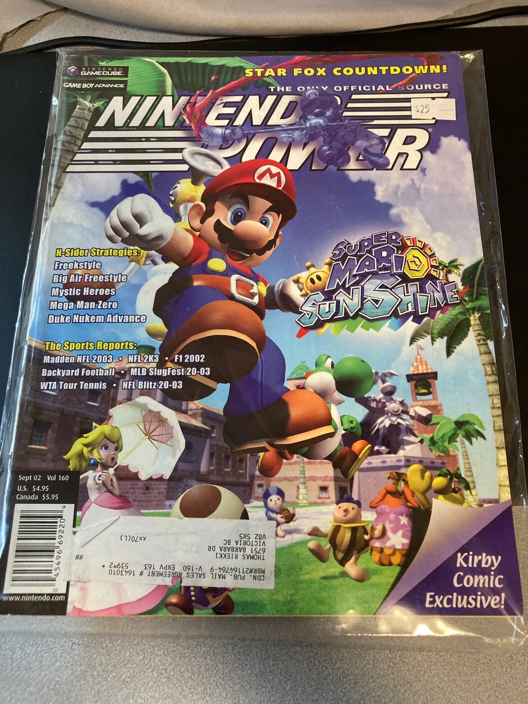 Nintendo Power Magazine Sept 02 Vol 160