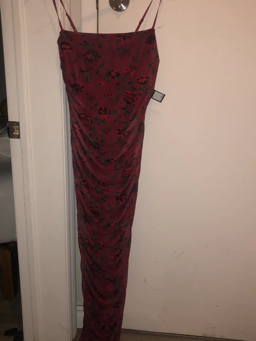 Rachel Roy Red Rose Floral Dress - Size L