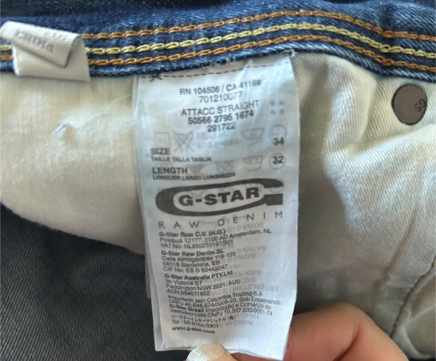 G-Star RAW 3301 Jeans image indicator(9)