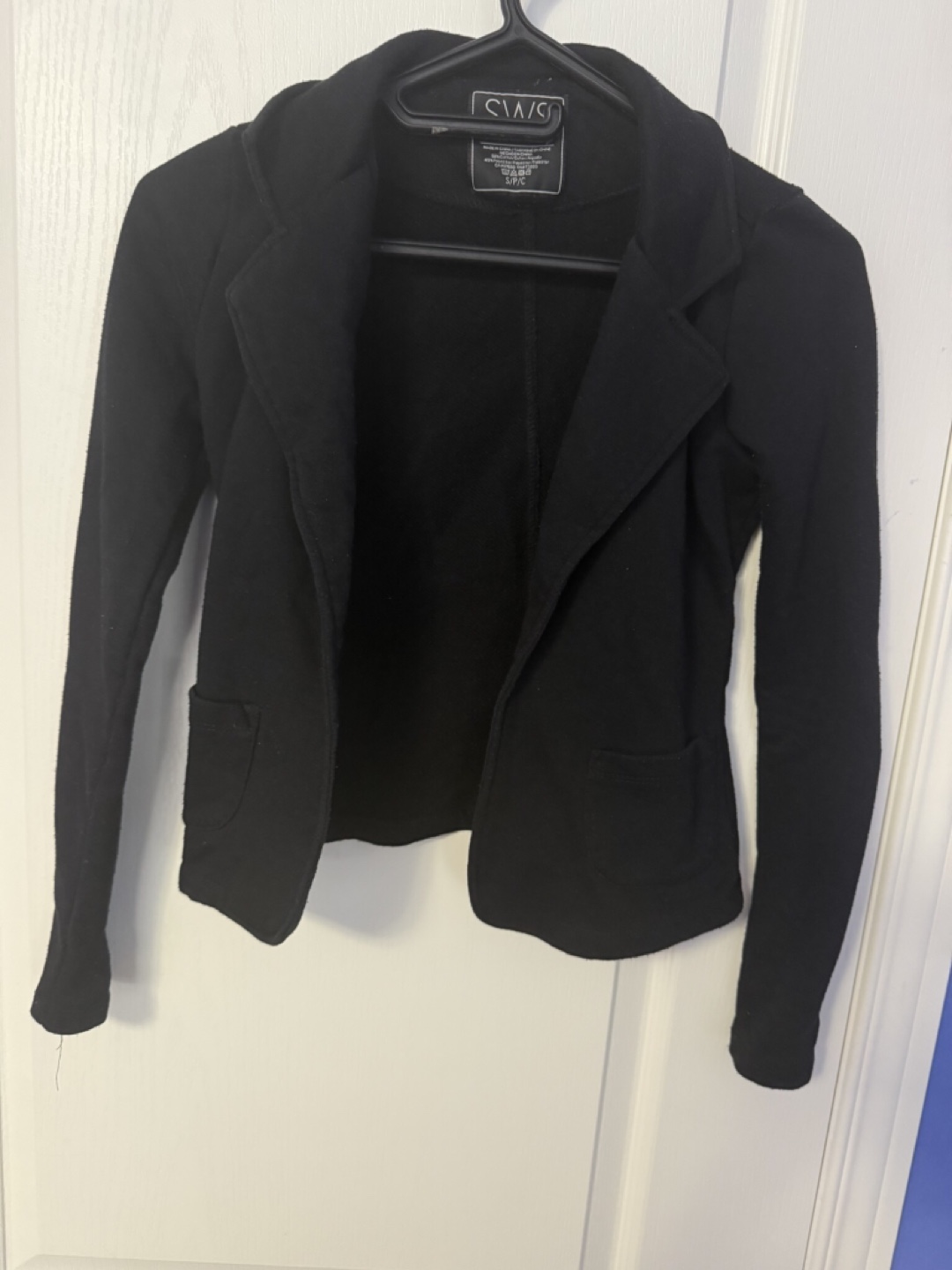 SWAIS Black Blazer - Size S/P