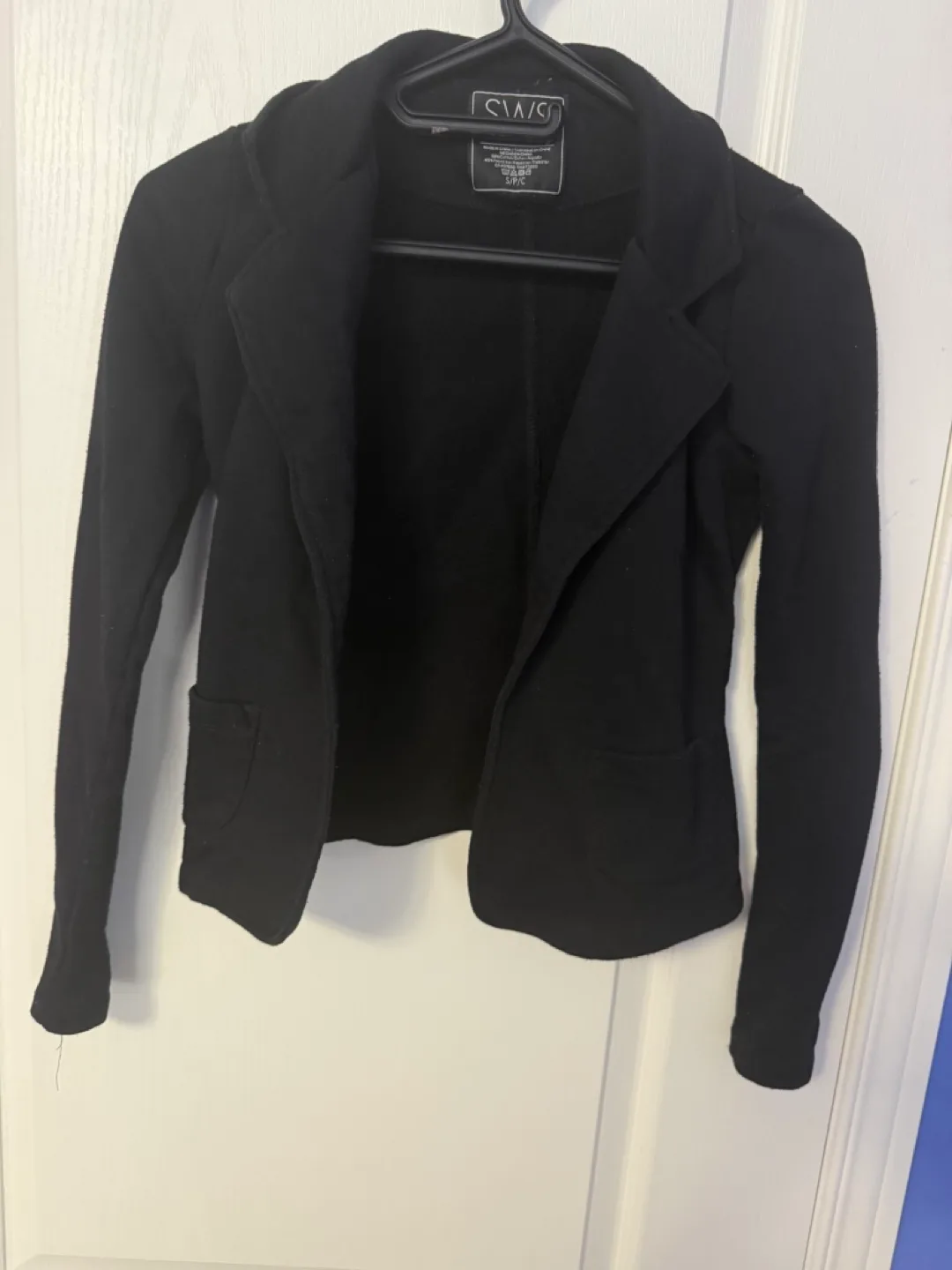 SWAIS Black Blazer - Size S/P