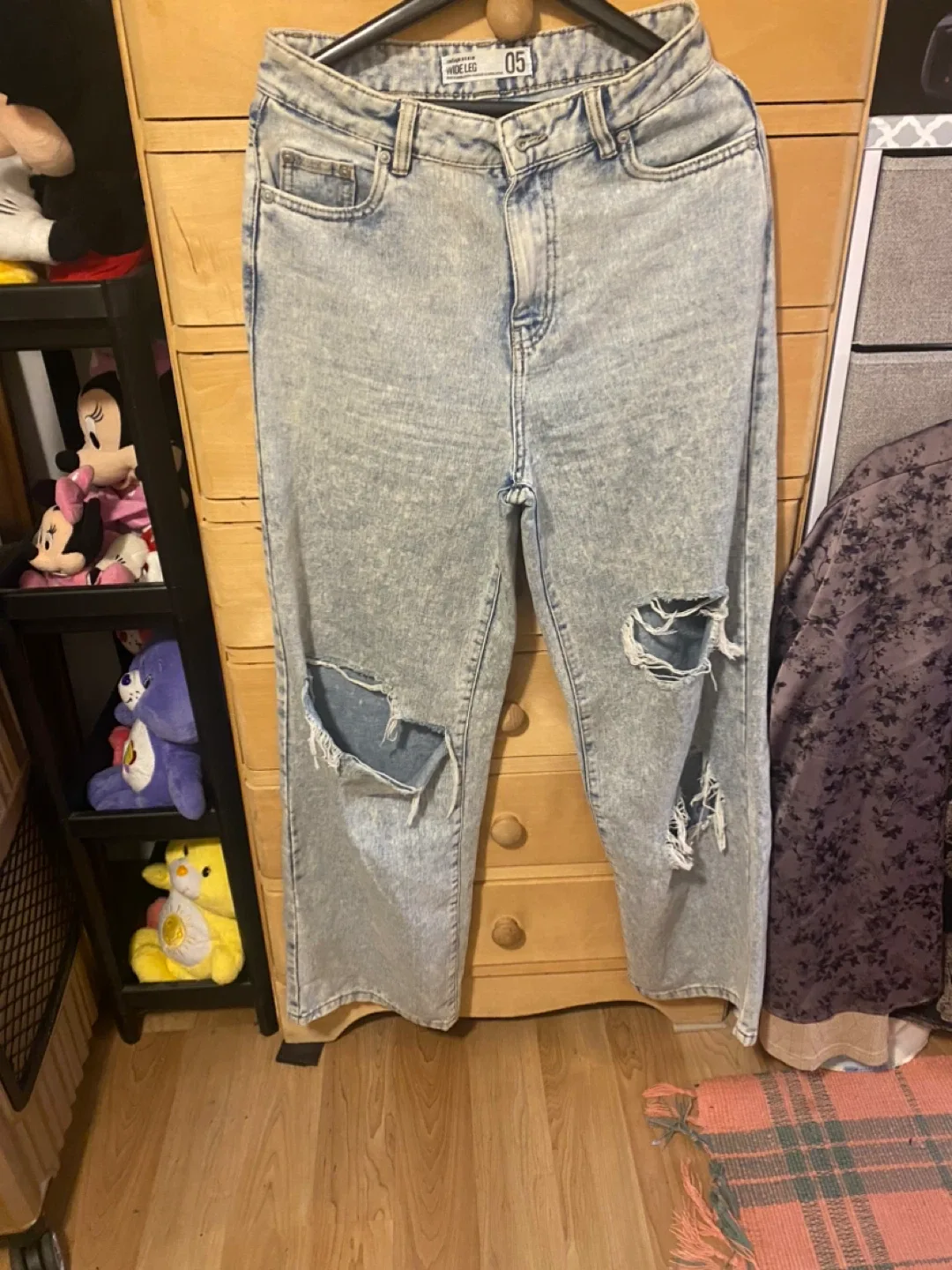 Wide Leg Jeans, Size 05
