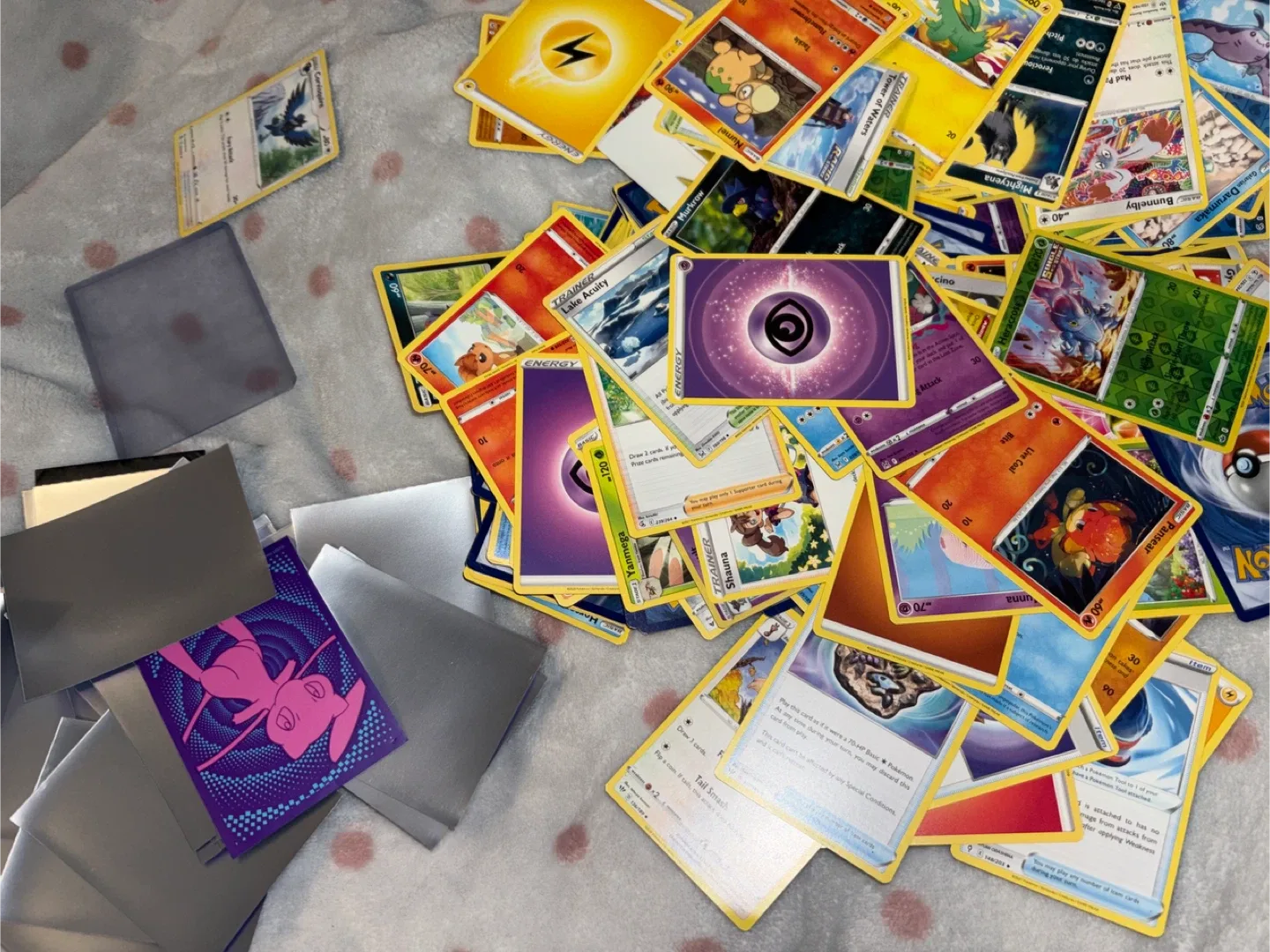 Pokemon cards normal.