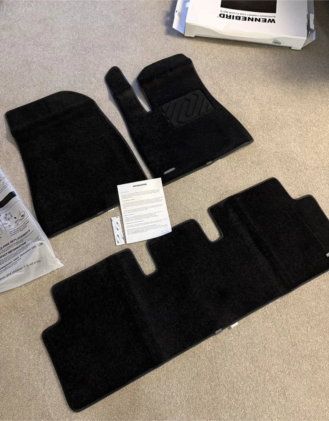 Tesla Model 3 Highland 2024-2026 Superior Floor Mats image indicator(2)