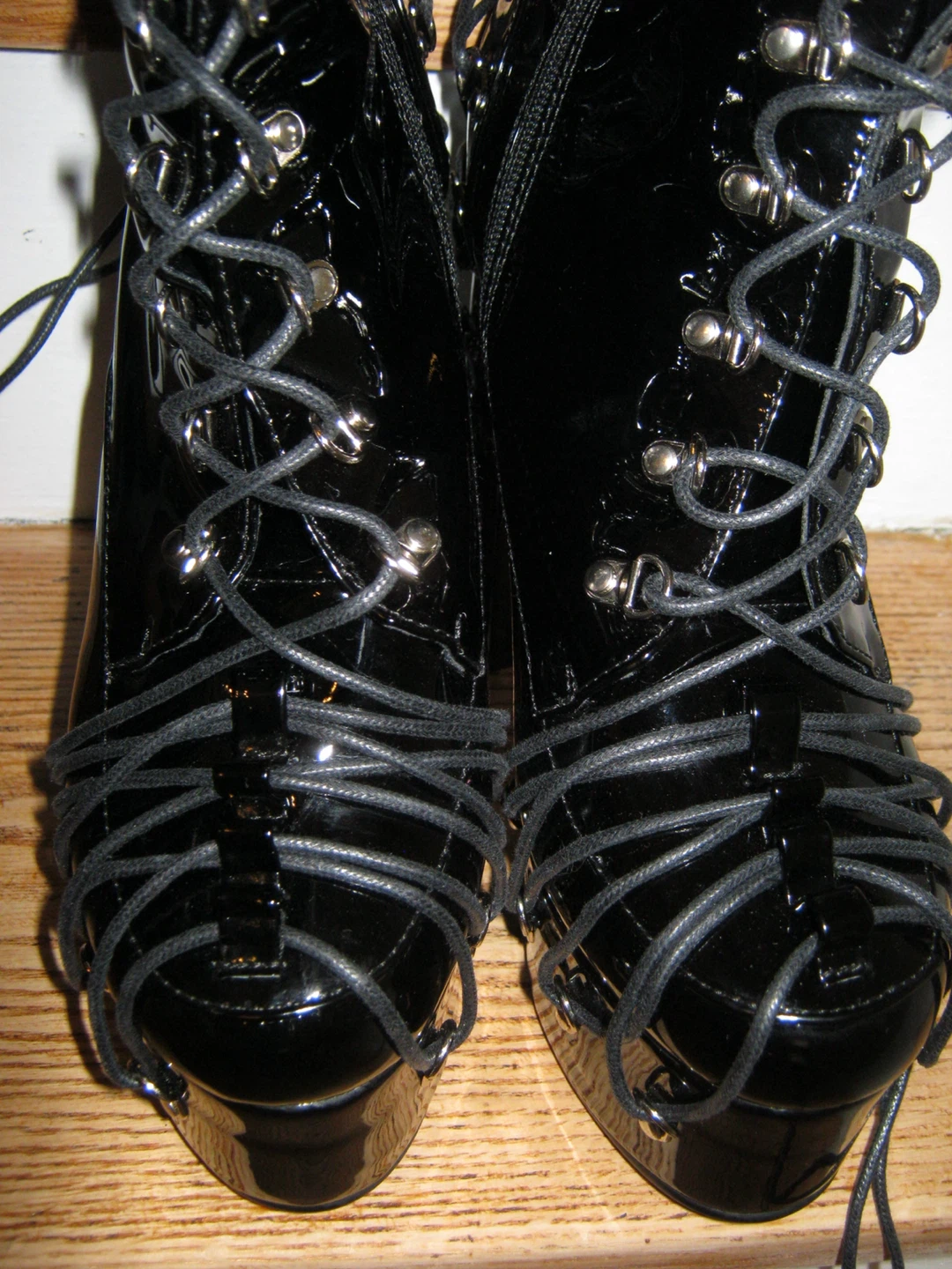 Black Platform Boots - photo 3