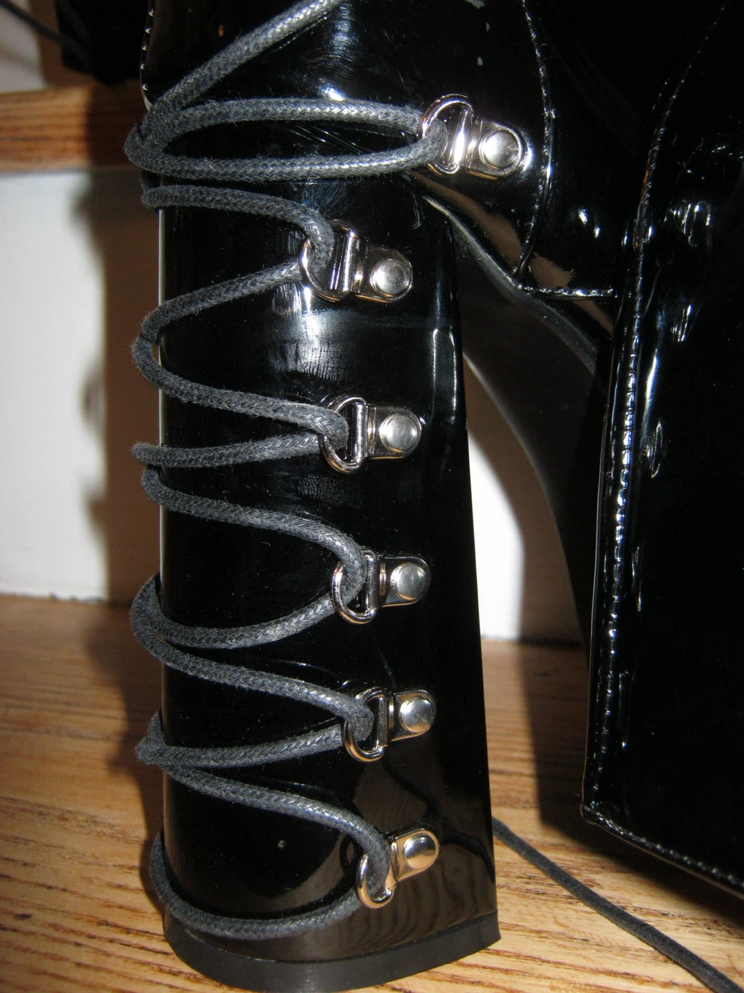 Black Platform Boots - photo 4