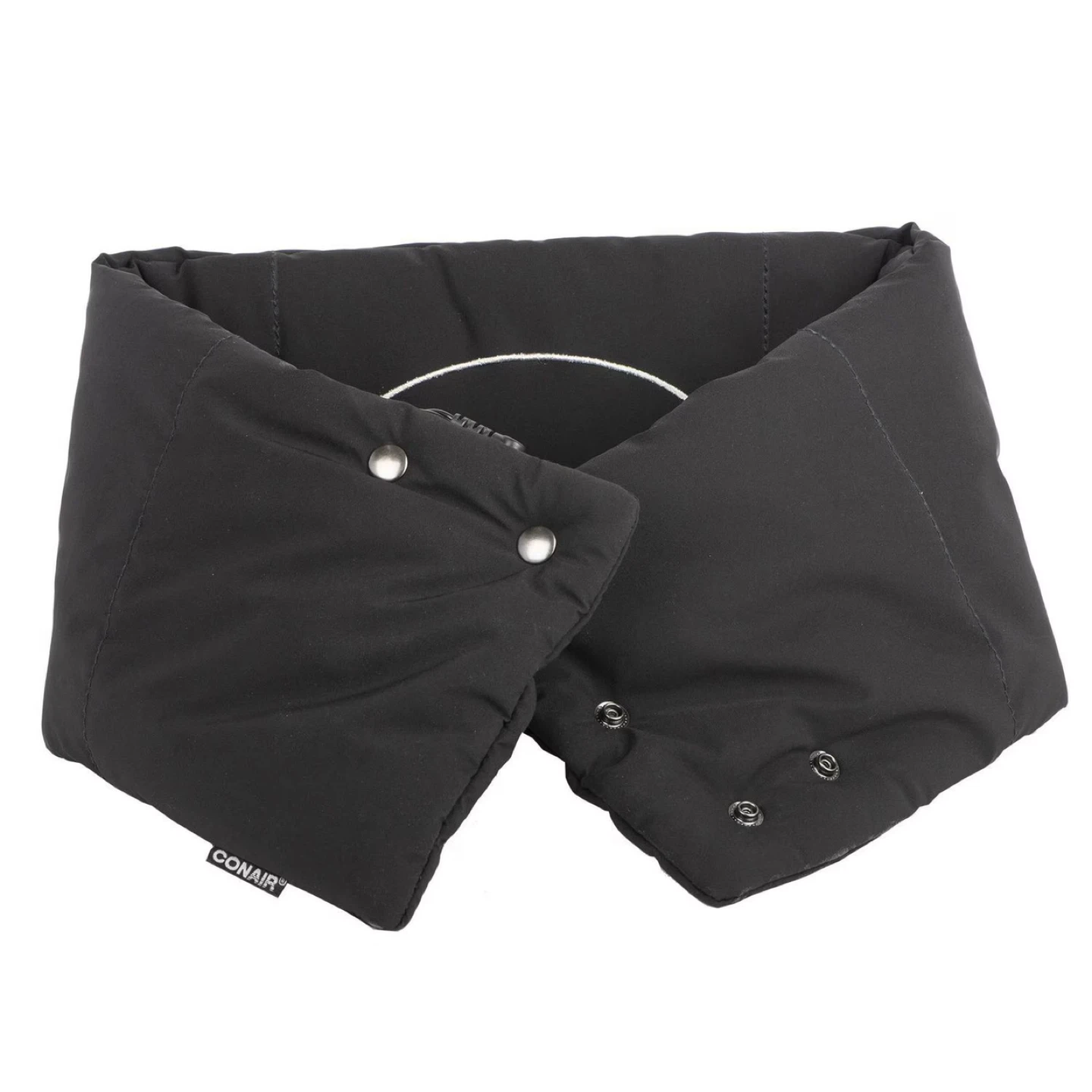 Conair 2-in-1 Heated Neck Scarf - Black - photo 2