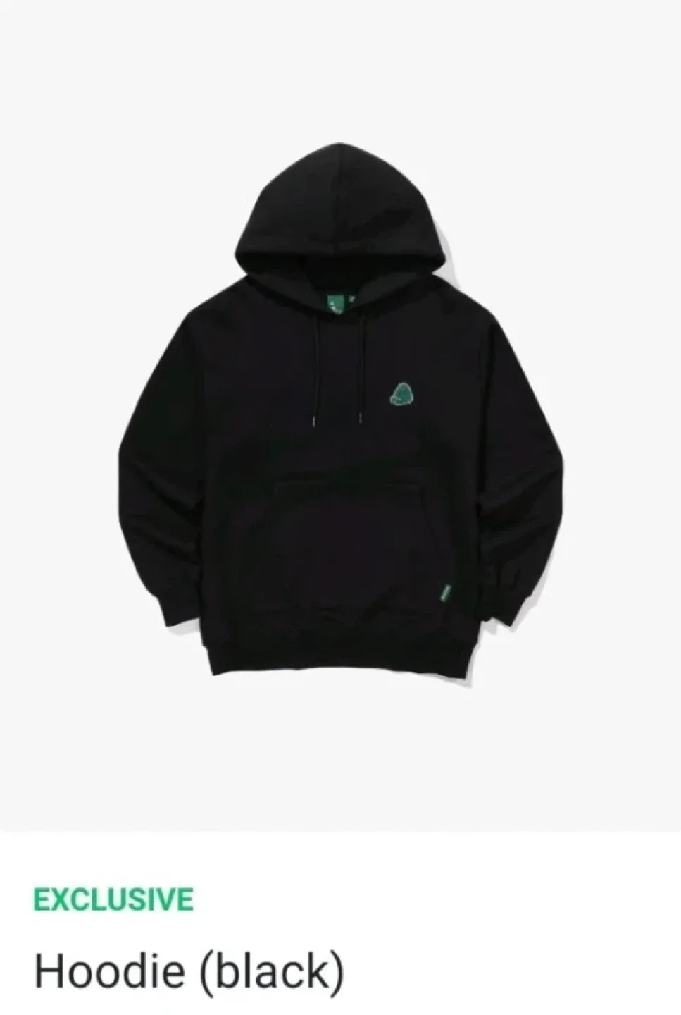 In The SOOP BTS Black hoodie Men Large