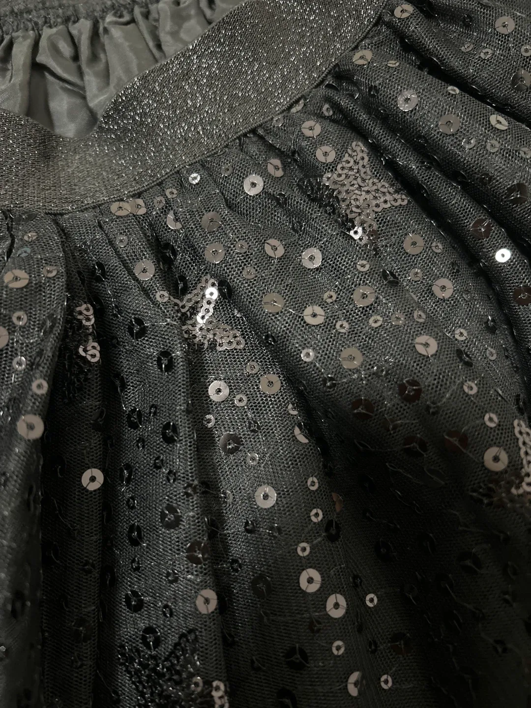 George Black Sequin Skirt - Size L (10-12) image indicator(3)