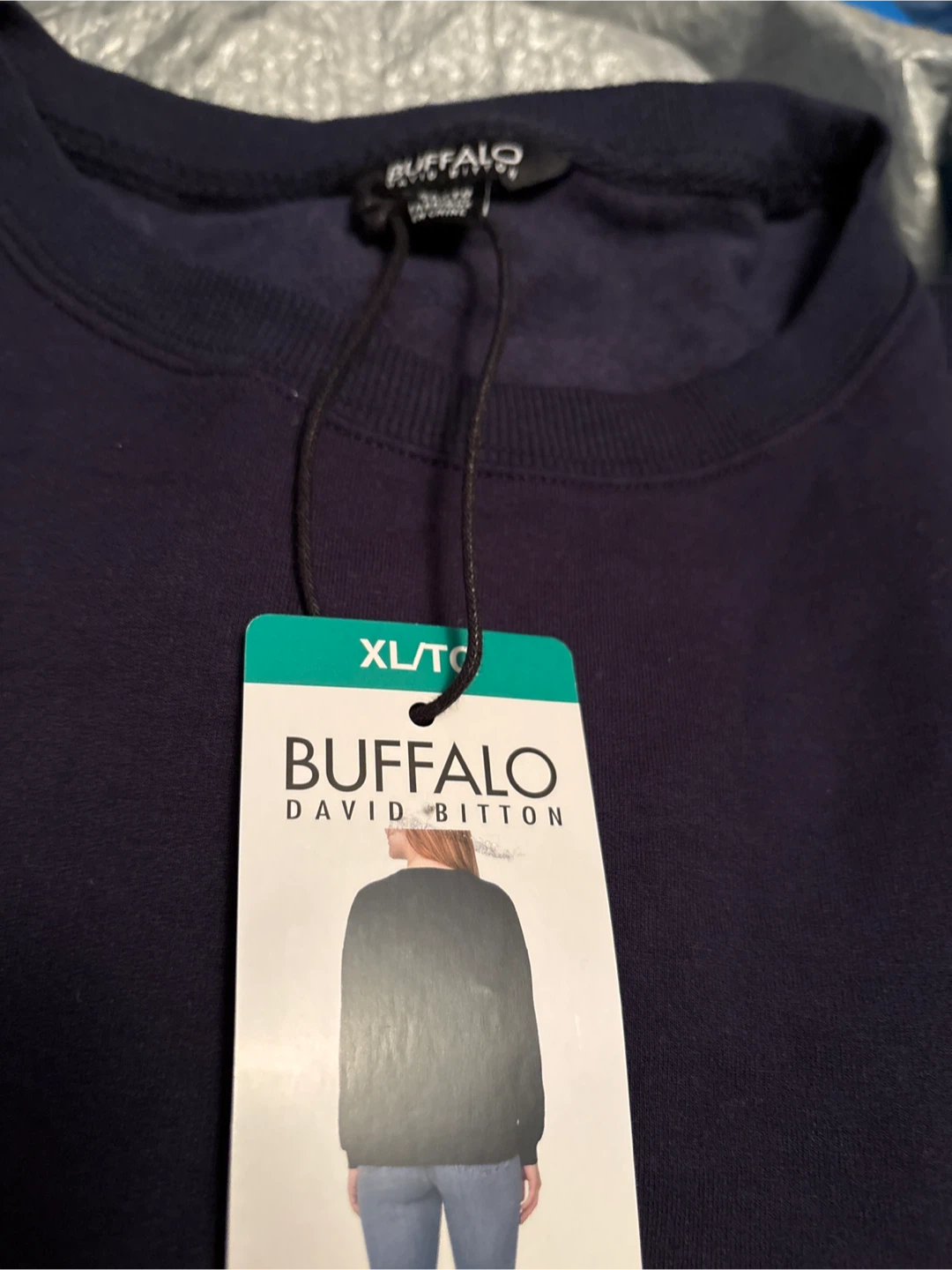 Ladies New Buffalo David Bitton Crewneck - XL - photo 3