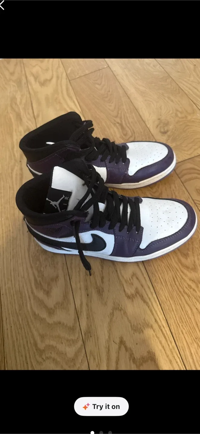 Nike Air Jordan 1 Mid Purple image indicator(2)