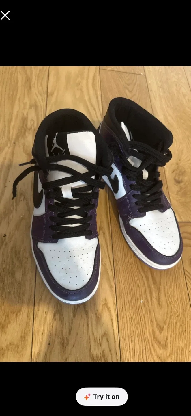 Nike Air Jordan 1 Mid Purple