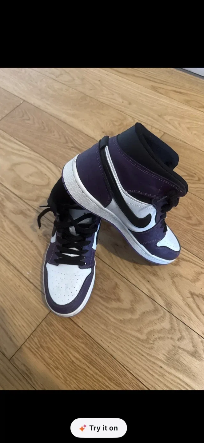 Nike Air Jordan 1 Mid Purple image indicator(3)