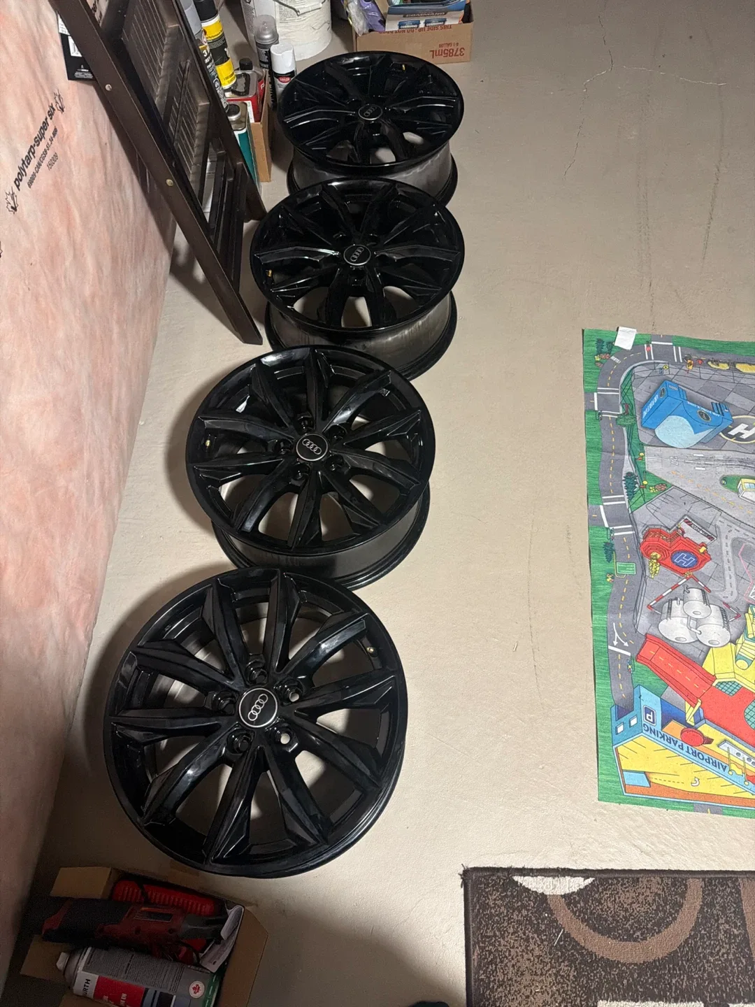 OEM AUDI RIMS 17 inch