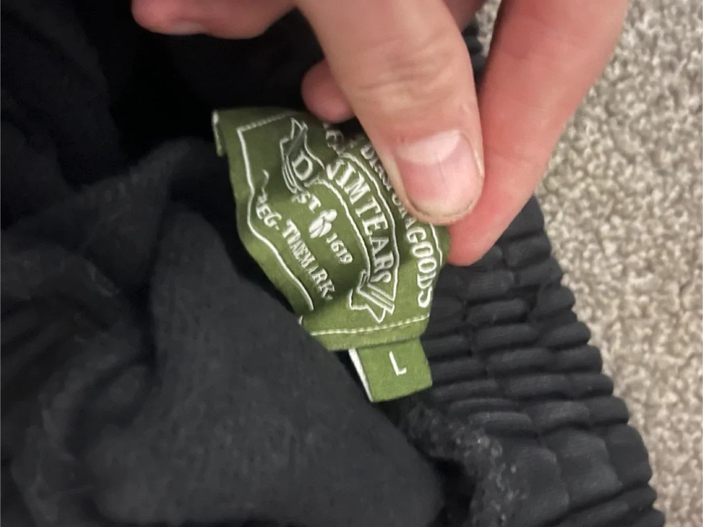 Denim tears sweatpants image indicator(2)