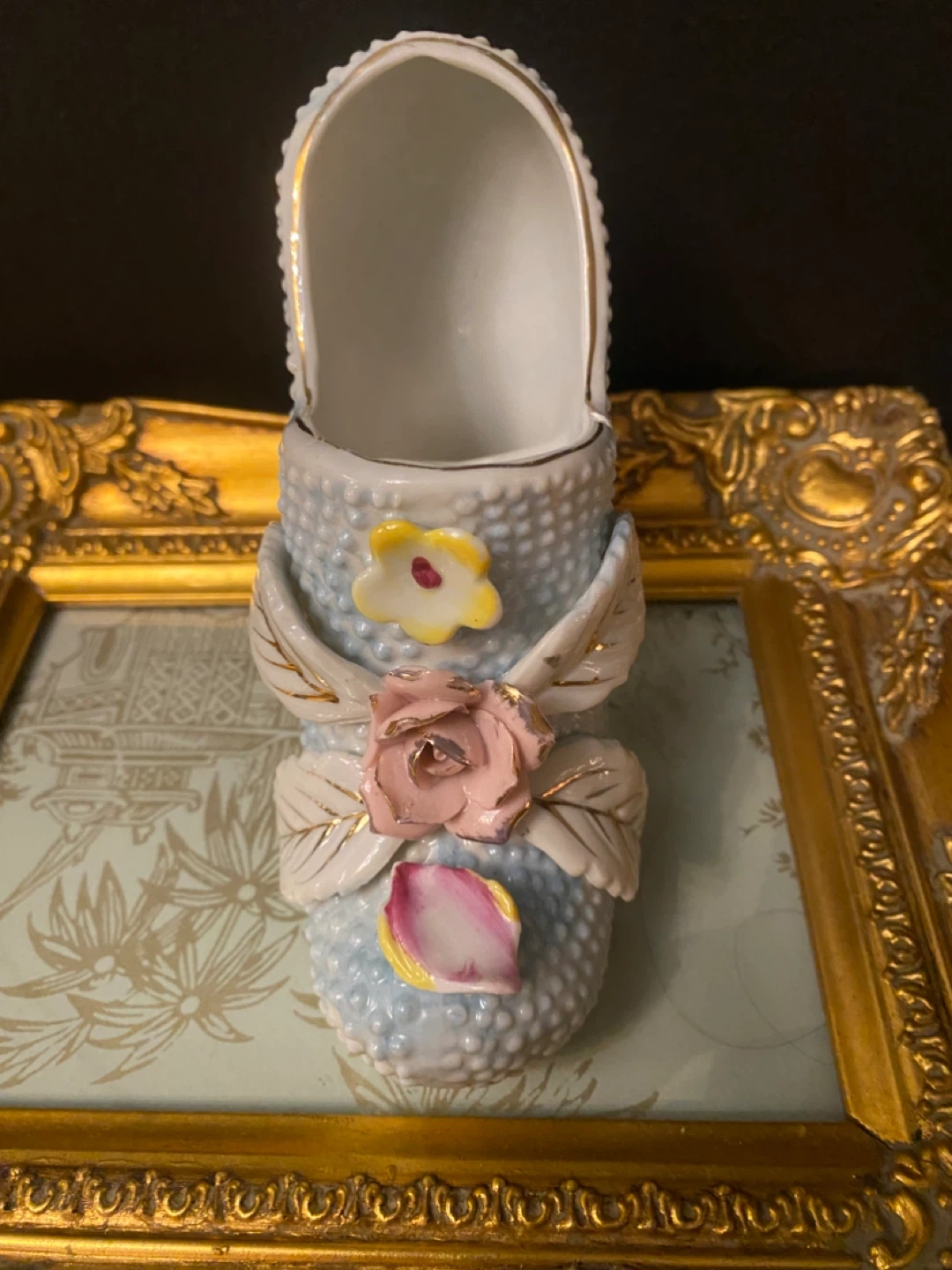 Vintage Ceramic Shoe Figurine - photo 3