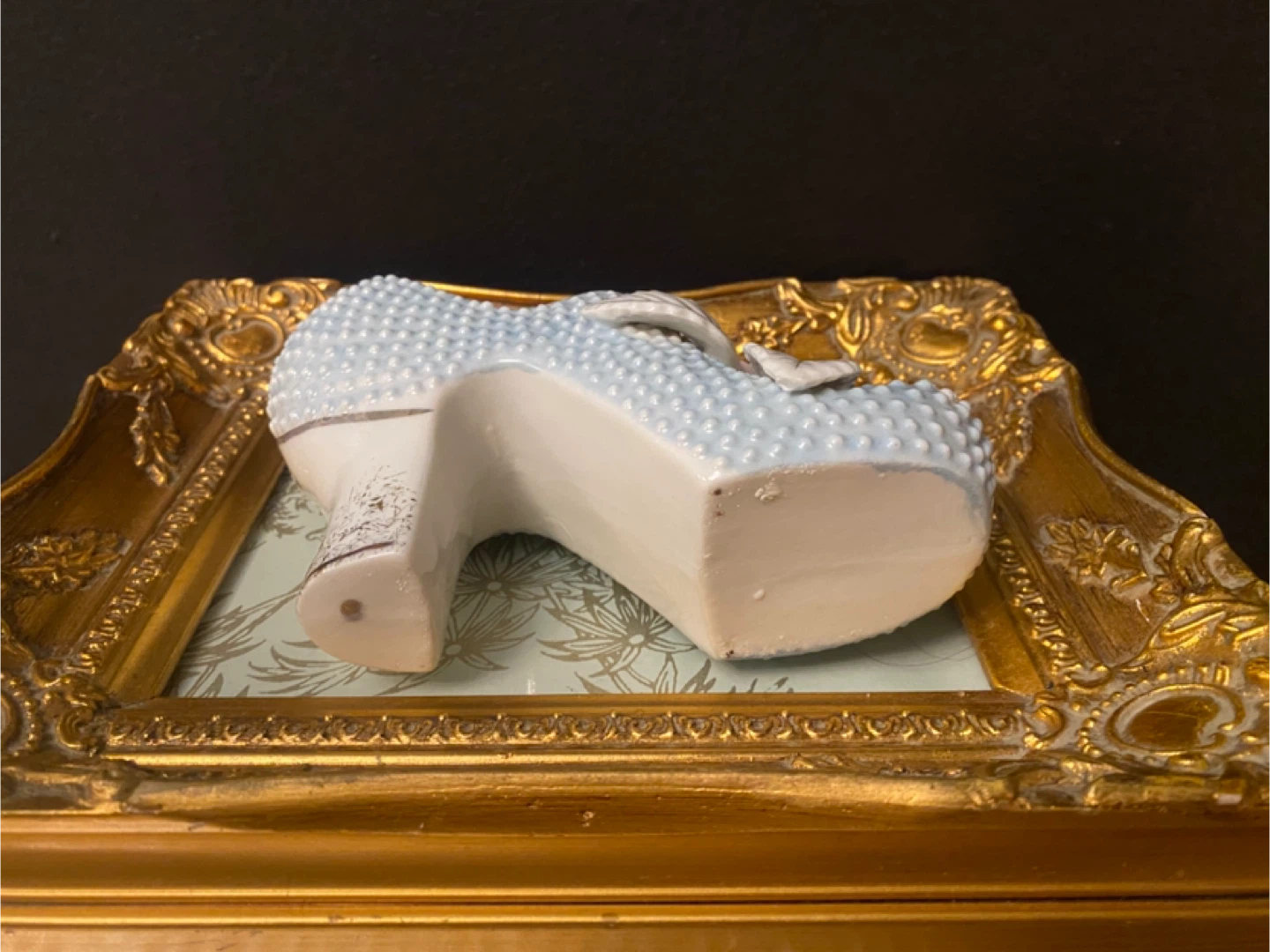 Vintage Ceramic Shoe Figurine - photo 4